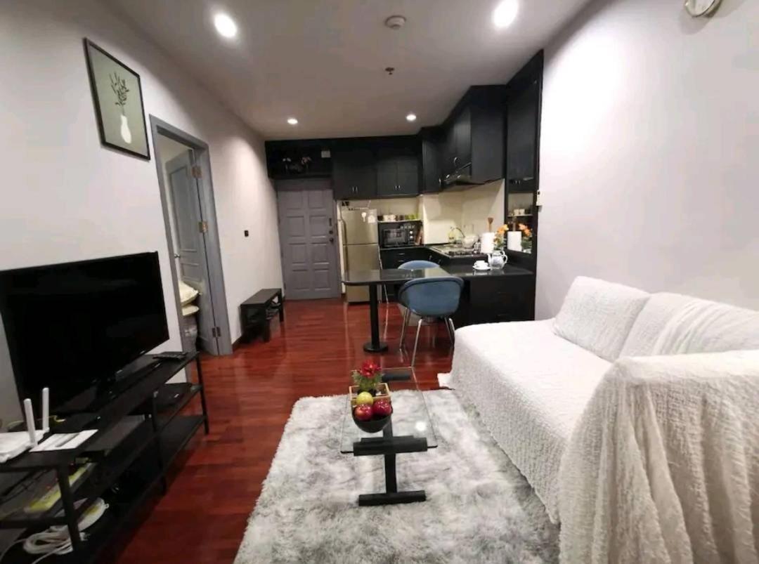 Cozy 1Br Walk To Bts And Airport Rail Link Close To Malls G7 Bangkok Habitación foto