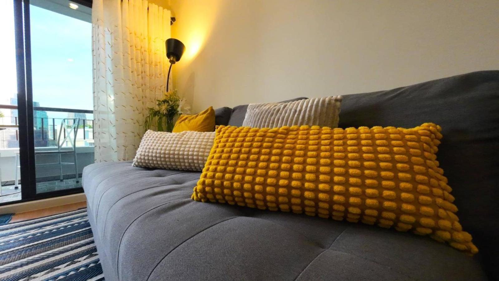 Cozy 1Br Walk To Bts And Airport Rail Link Close To Malls G7 Bangkok Habitación foto